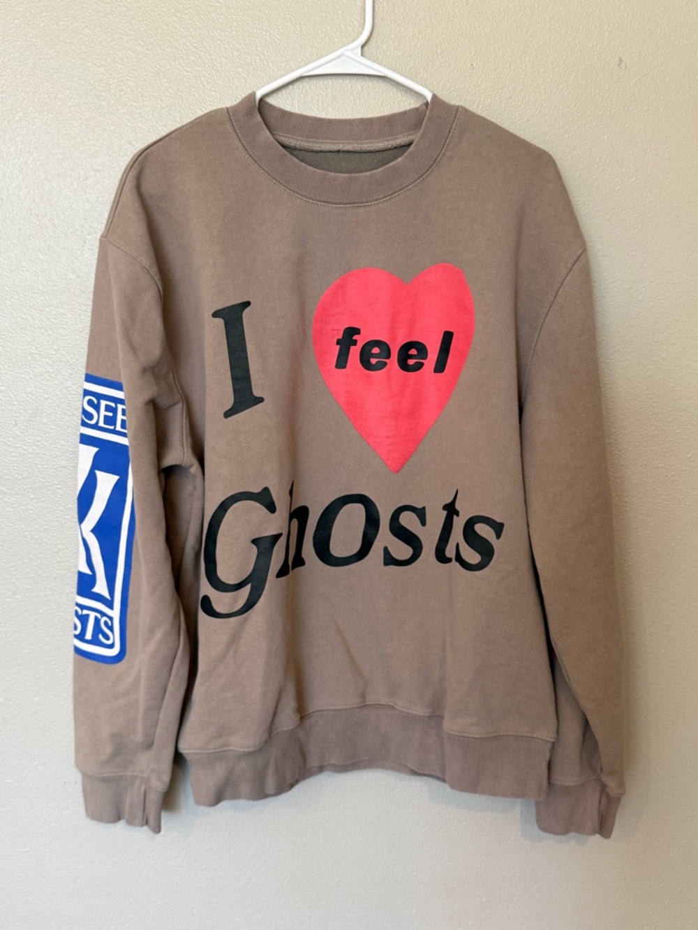 Kids See Ghosts I Feel Ghosts Kanye West Kid Cudi Crewneck Sweatshirt